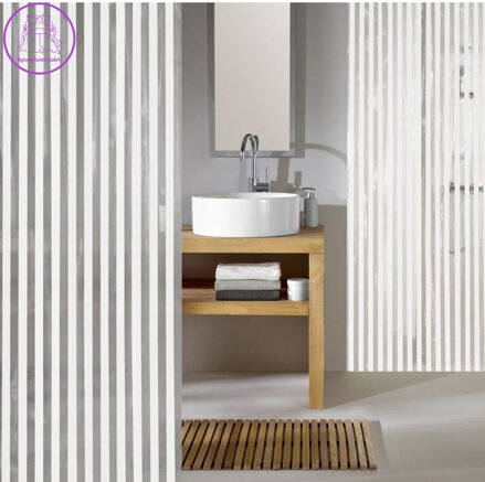 Koupelnový závěs Peva 180x200cm - Noa bílá 2026