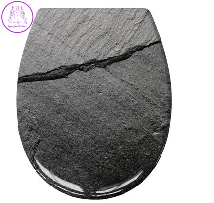  WC sedátko duroplast Slate 37x45cm-2026