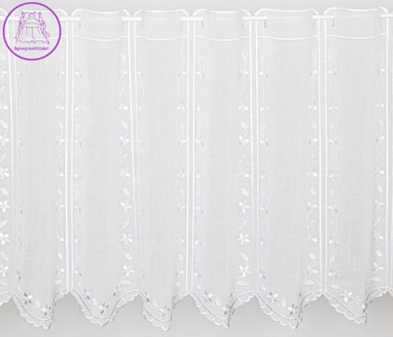 Metrážová vitrážka bílá Lag-V/272-01-2026