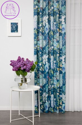 Metrážový zatemňovací závěs Dim out tištěný šíře 145cm Lag-Eva 02-2025