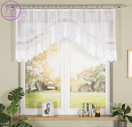 Záclona kusová oblouková s motivem 250x80cm Gabri-Modesta 017173-2026