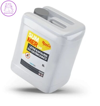 Letní kapalina do ostřikovačů Nanolab s vůní manga 10 litrů 