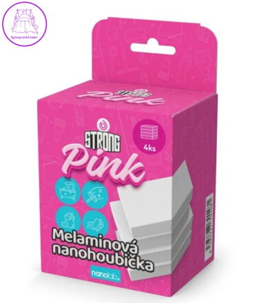  Melaminová čistící nano houbička 4 ks 
