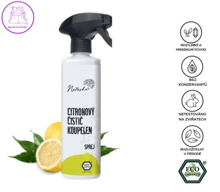 Citronový čistič koupelen sprej