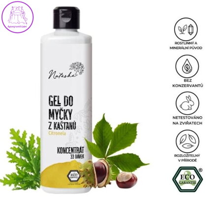 Gel do myčky z kaštanů Citronela koncentrát 
