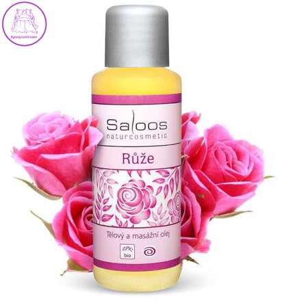 Bio tělové a masážní oleje - Růže 