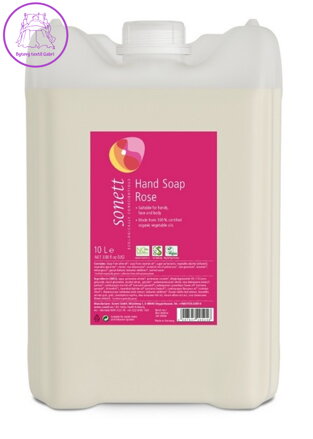 SONETT Tekuté mýdlo na ruce - Růže 10 l