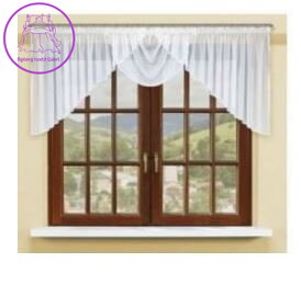 Dekorační draperie 540x120cm Ru-1 s fialovou lemovkou Skladem