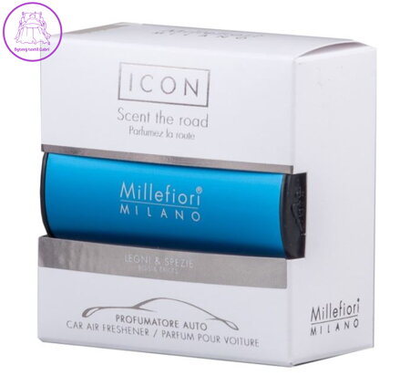 Millefiori Icon Legni & Spezie vůně do auta Classic modrá ( 29897 )