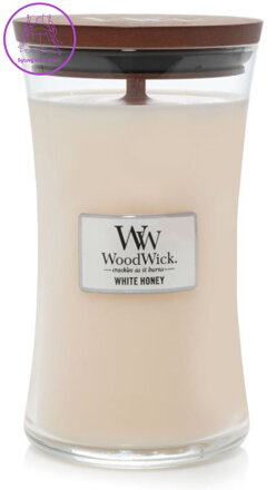 Svíčka WoodWick velká - White Honey ( 34069 )