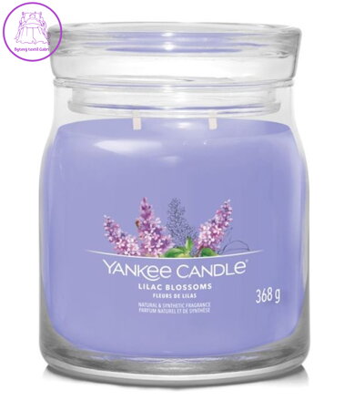 Svíčka Yankee Candle signature střední - LILAC BLOSSOMS ( 40498 )