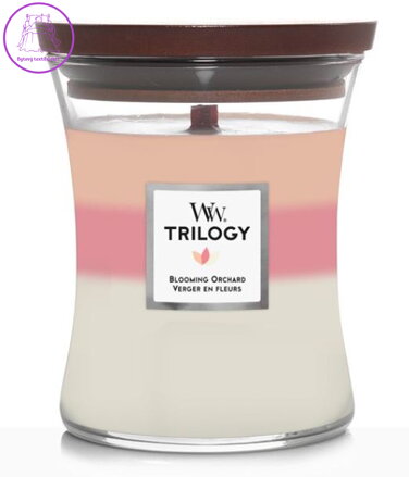 Svíčka WoodWick střední - Trilogy Blooming Orchard ( 40652 )