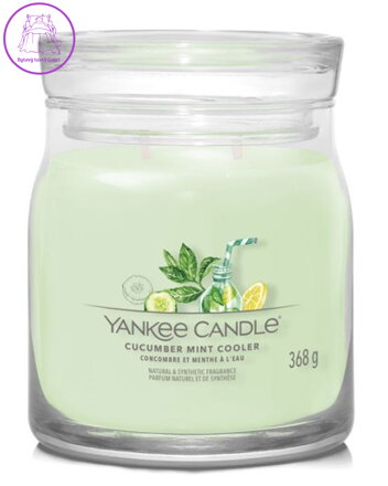 Svíčka Yankee Candle signature střední - CUCUMBER MINT COOLER ( 40680 )
