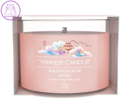 Yankee Candle plněná votivní svíčka ve skle - WATERCOLOUR SKIES ( 40690 )
