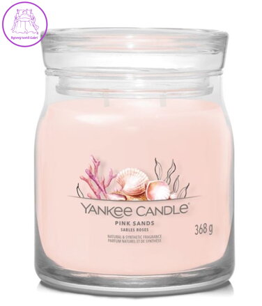 Svíčka Yankee Candle signature střední - PINK SANDS ( 40791 )