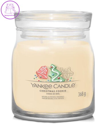 Svíčka Yankee Candle signature střední - CHRISTMAS COOKIE ( 41231 )