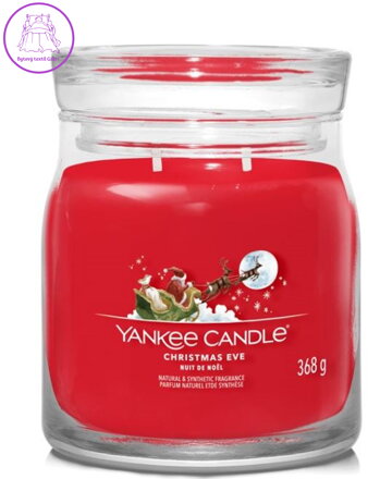 Svíčka Yankee Candle signature střední - CHRISTMAS EVE ( 41232 )