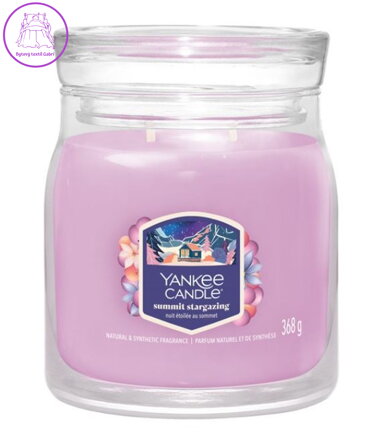 Svíčka Yankee Candle signature střední - SUMMIT STARGAZING ( 43503 )