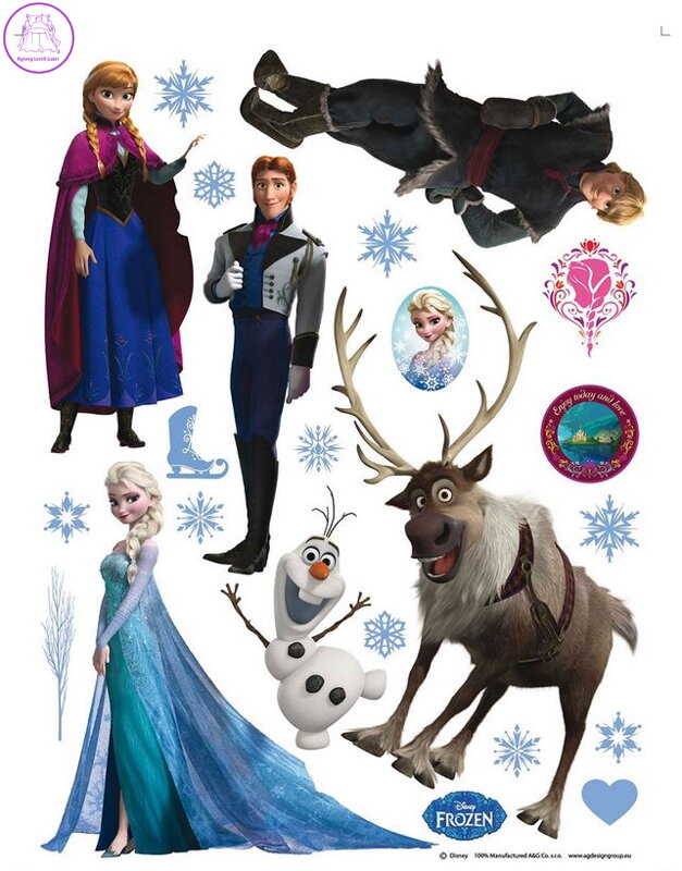 Samolepící dekorace dětská Disney Ledové království - DK 1776-2025