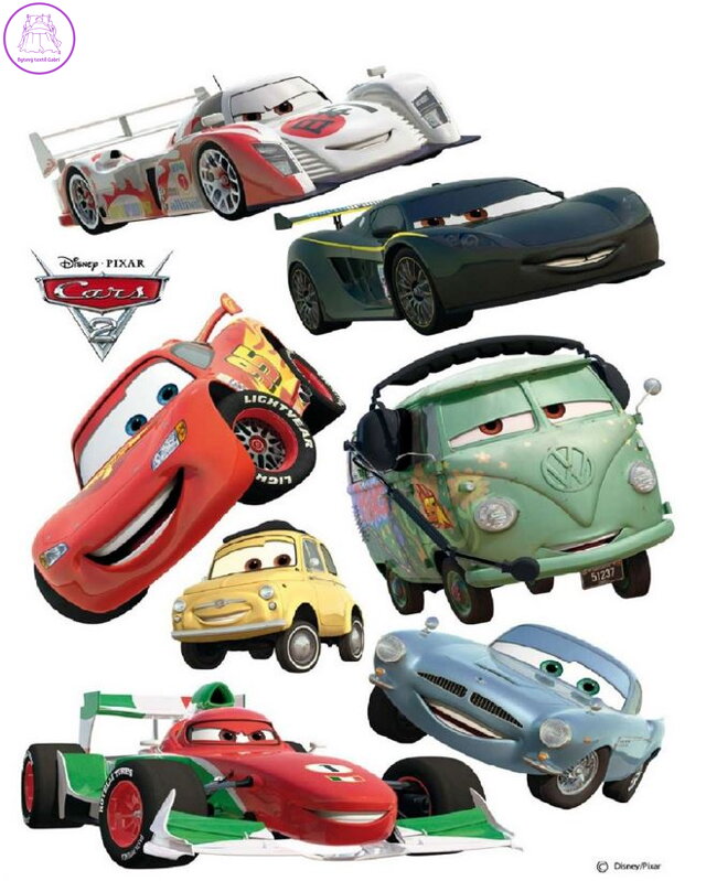 Samolepící dekorace dětská Disney Cars - DK 886-2025