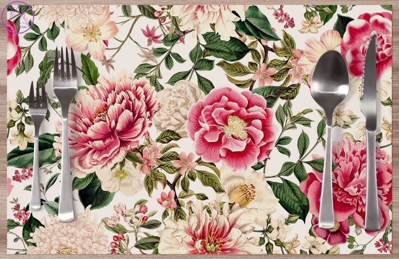  Prostírání na stůl - Flowers