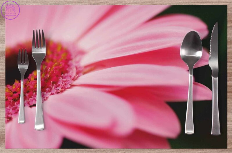  Prostírání na stůl - Gerbera