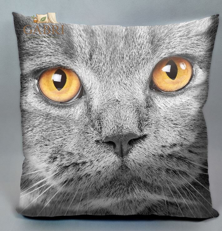 Fotopolštářek s efektem 3D - Kočičí pohled  