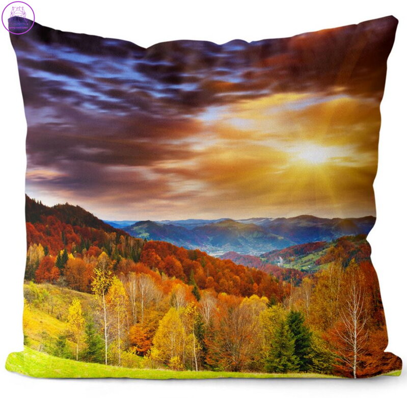  Fotopolštářek s 3D efektem - Lesní údolí