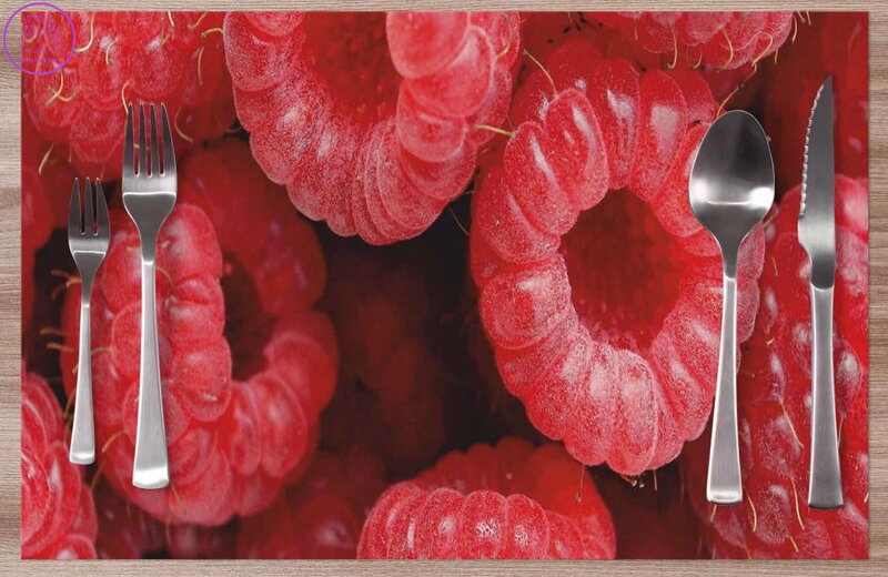 Prostírání na stůl - Maliny