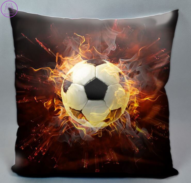 Fotopolštářek s efektem 3D - Ohnivý míč 