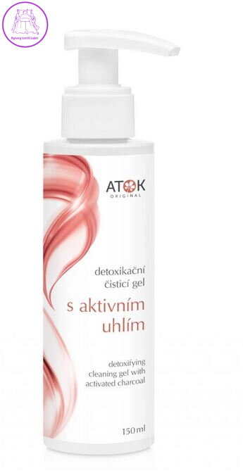 Detoxikační čisticí gel s aktivním uhlím 150ml