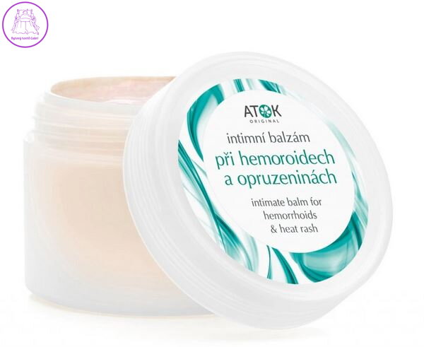 Intimní balzám při hemoroidech a opruzeninách