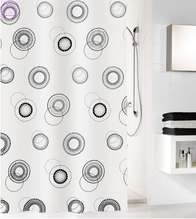 Koupelnový textilní závěs 180x200cm  - Luna 2026