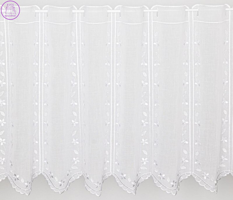 Metrážová vitrážka bílá Lag-V/272-01-2026