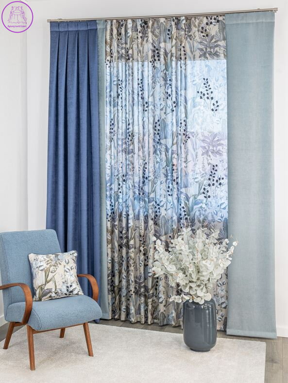 Metrážová záclona se vzorem výška 300cm Lag-Elmira-05-2025