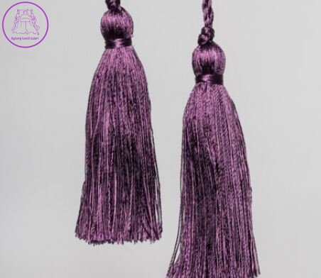 Dekorace do záclon a závěsů střapec - Nicos lilac