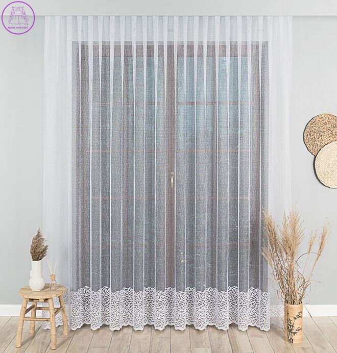 Metrážové záclony žakárové bílé Gabri-628149-2025