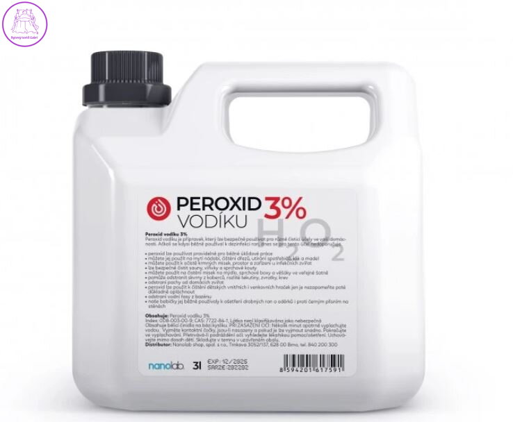 Peroxid vodíku na úklid 3L