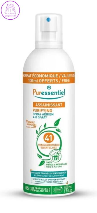 Puressentiel Čistící sprej 41 přírodních esenciálních olejů 500 ml - Připravuje se do prodeje