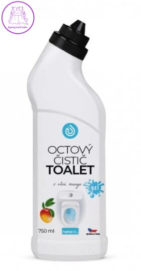 Přírodní octový čistič TOALET s vůní Mango 750 ml