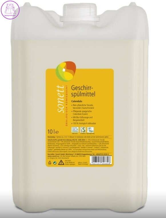 SONETT Tekutý prostředek na nádobí - měsíček 10 l