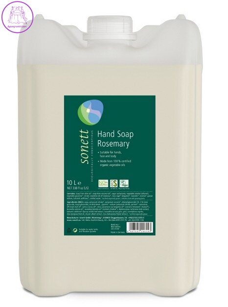 SONETT Tekuté mýdlo na ruce - Rozmarýn 10 l