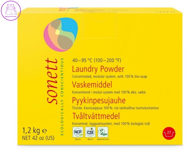 SONETT Prací prášek 1.2 kg na bílé prádlo