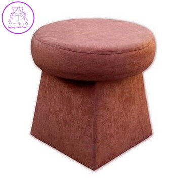  Taburet hříbek Suedine hnědá 19 - více barev