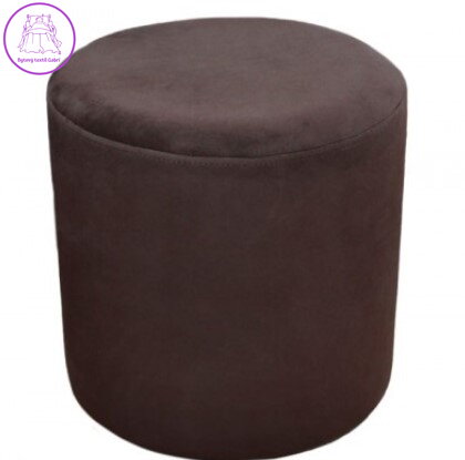 Taburet válec tkanina Casablanka hnědá 659- více barev