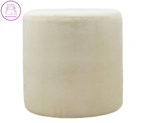  Taburet válec tkanina Casablanka ecru 681 - více barev