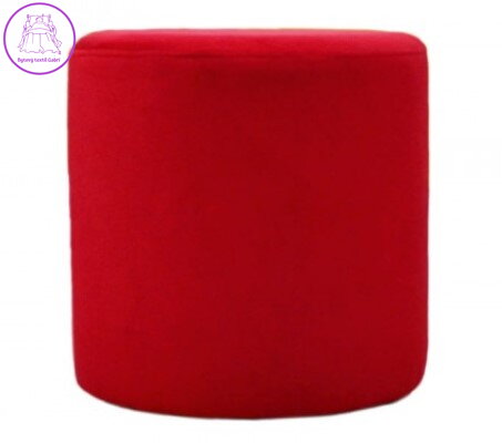  Taburet válec tkanina Casablanka červená 664 - více barev