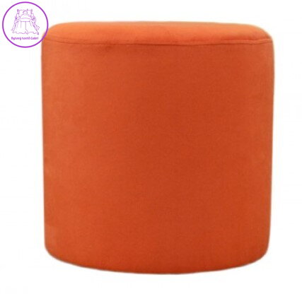  Taburet válec tkanina Casablanka oranžová 675 - více barev