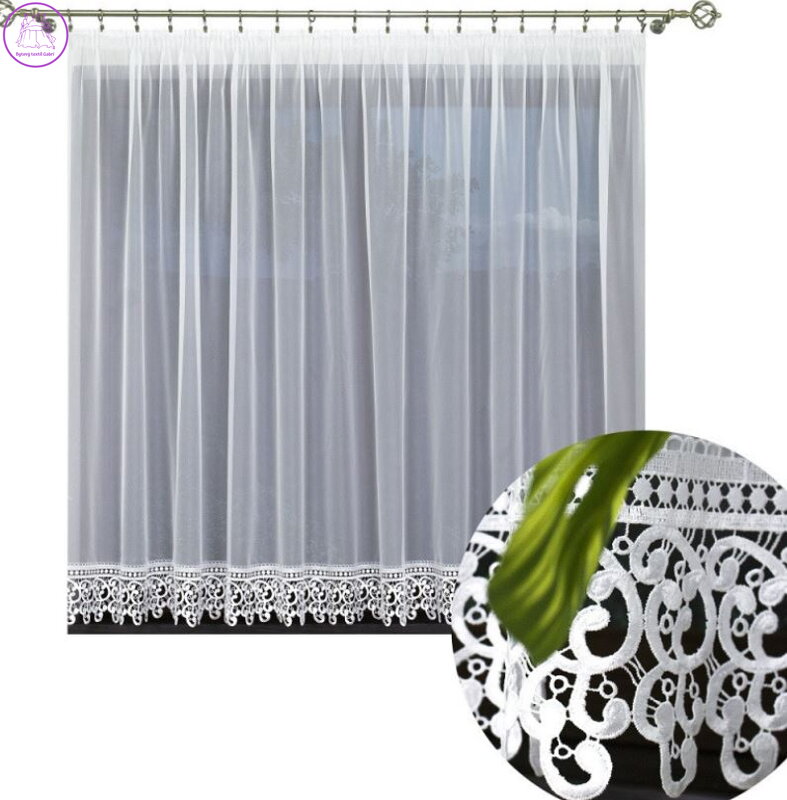 Moderní záclona voál kusová W-Natálka ( více rozměrů )