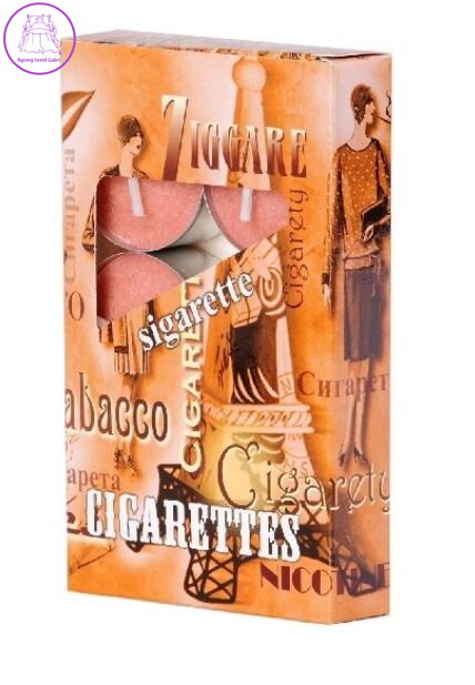 Čajové vonné svíčky 6ks - Cigarettes ( 27488 )
